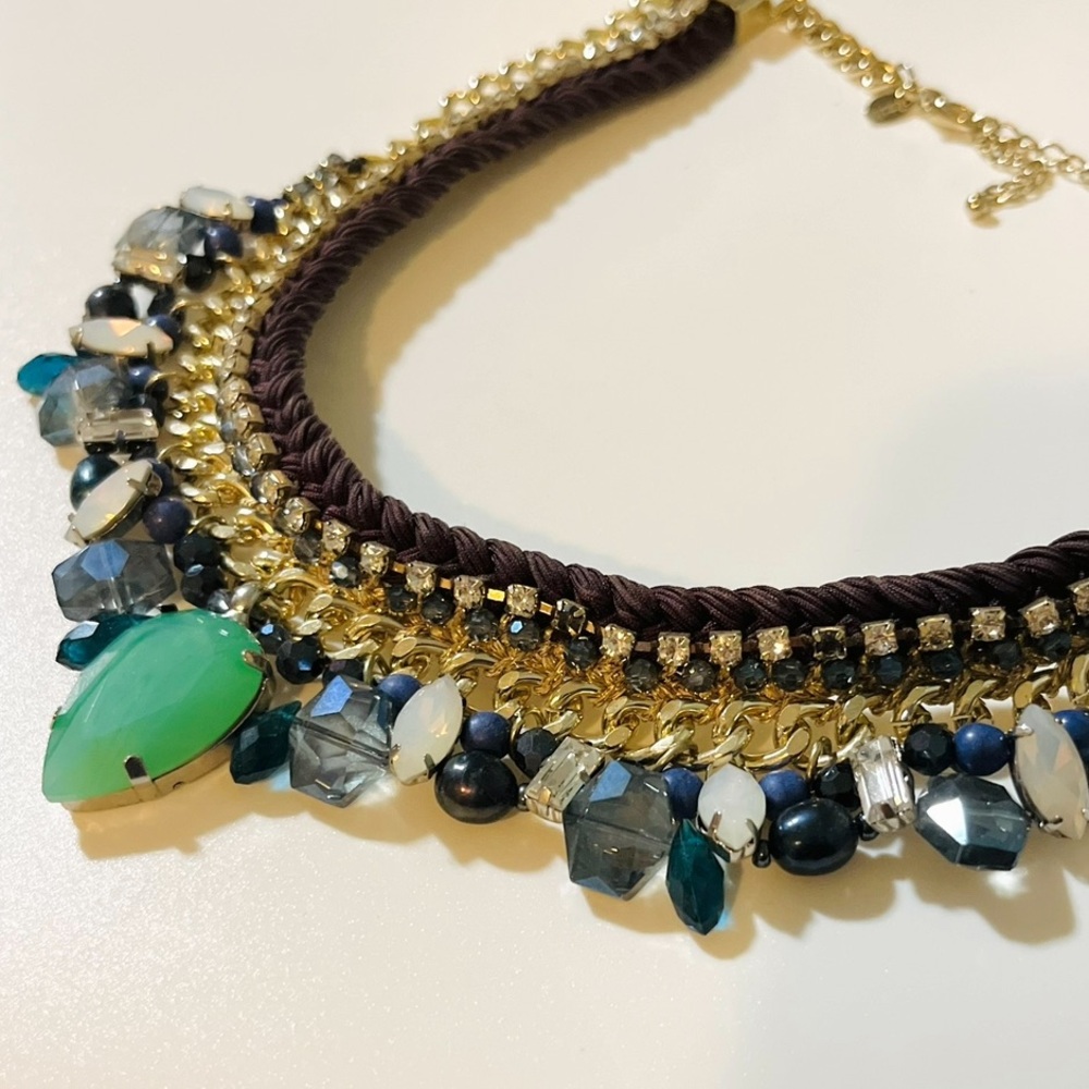 Luxe Gem Statement Necklace